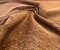 1 Yard Upholstery Chenille Fabric Pecan Heavy Backed Solid 100% Polyester 56 Inch Width